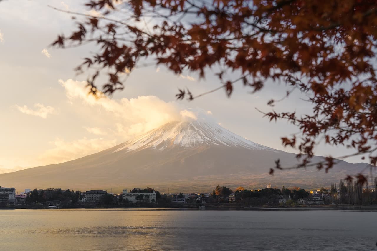 Mt Fuji from
Kawaguchiko