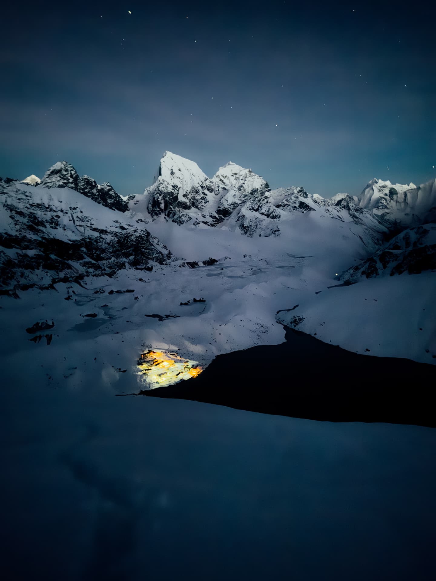 Gokyo From Above
Night