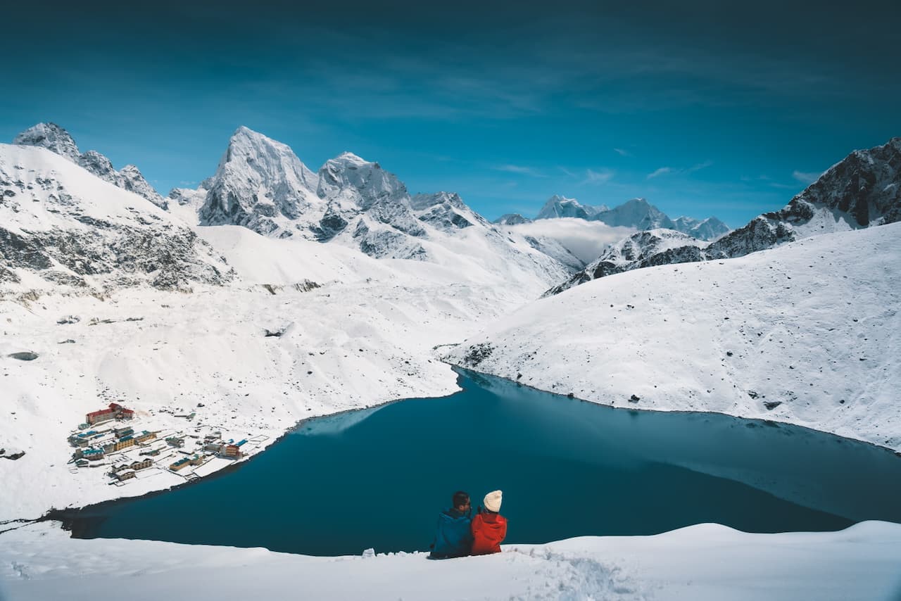 Gokyo Lake from
Above