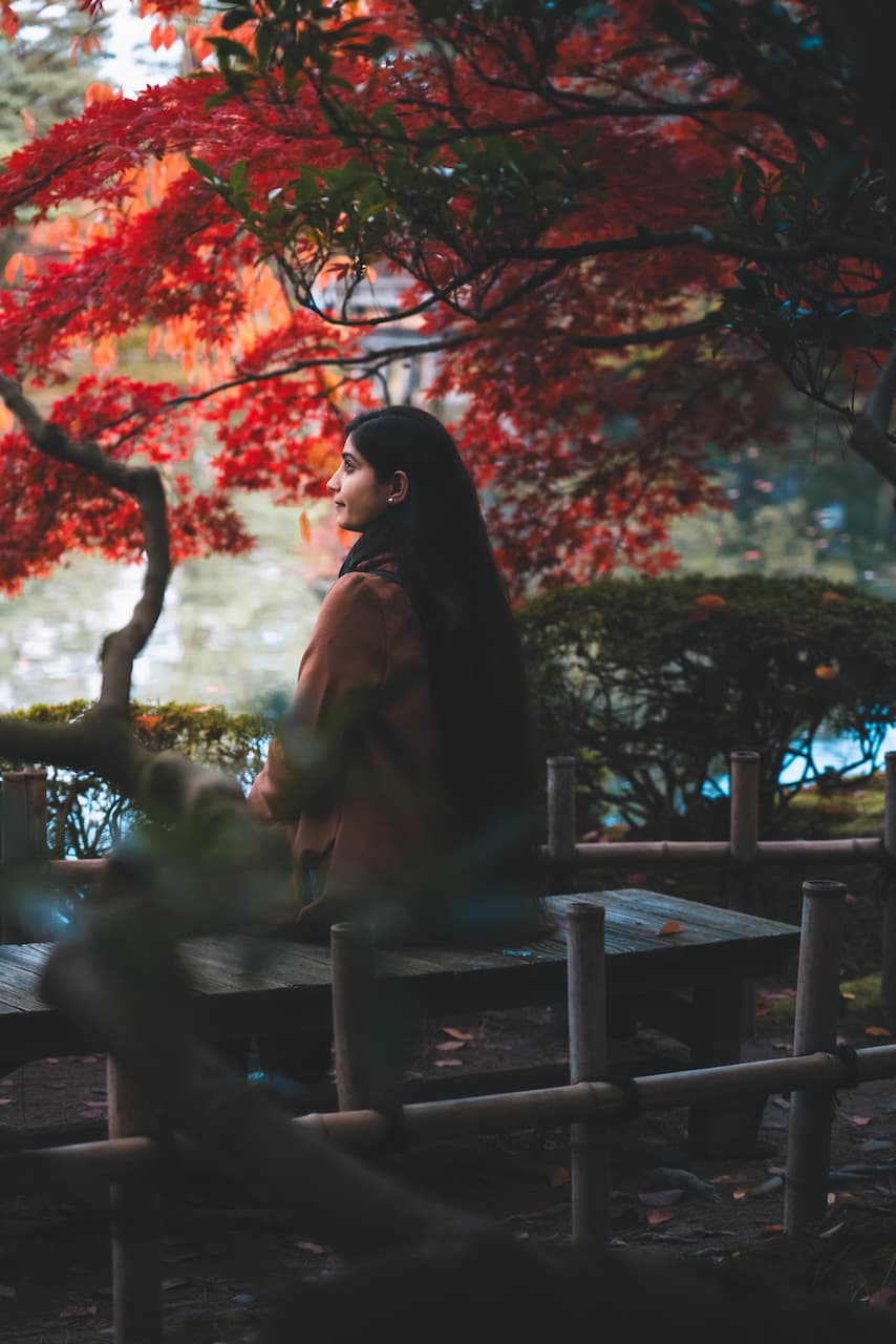 Kanazawa Kenroku-en Garden Pallavi Portrait