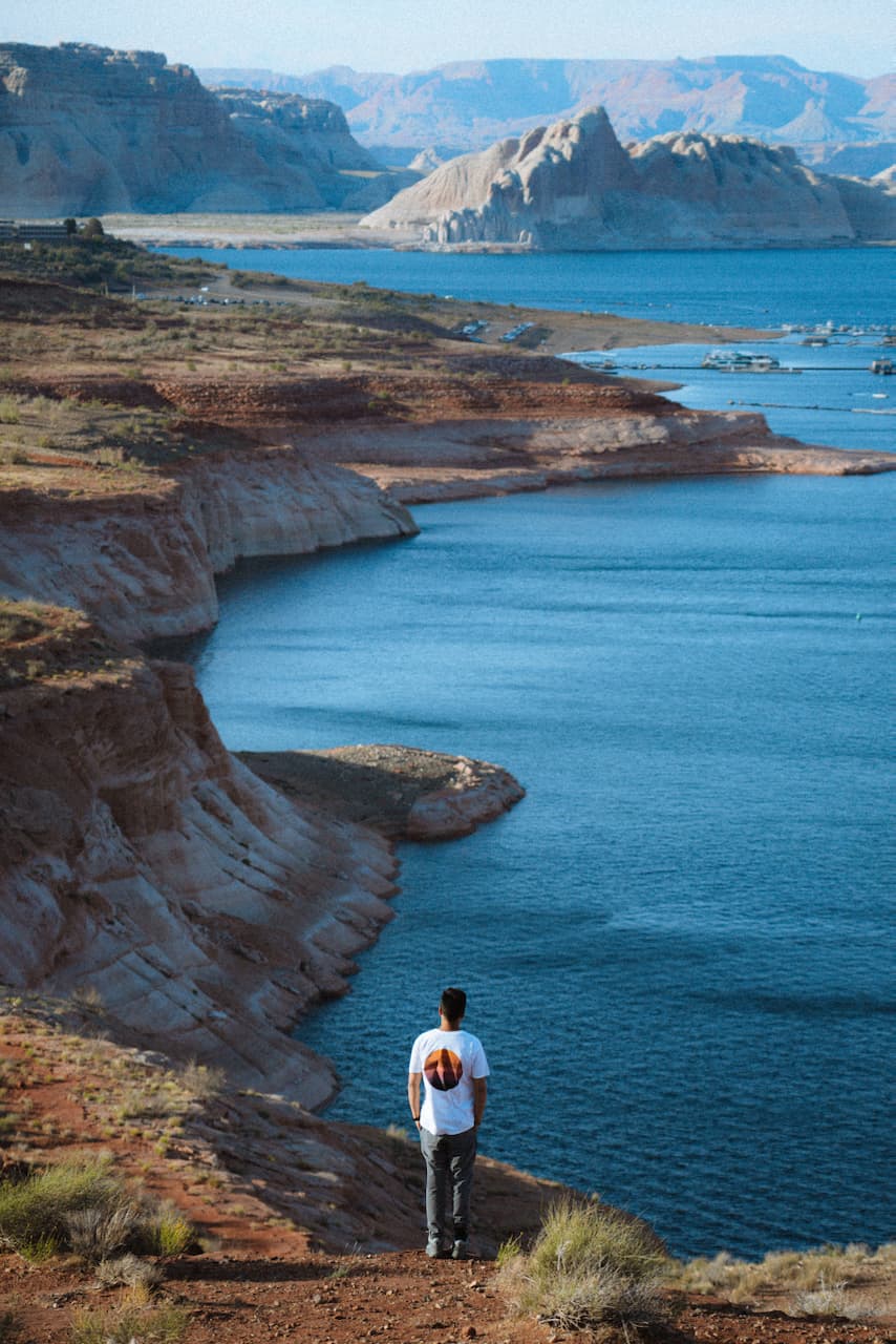 Prayash at Lake Powell