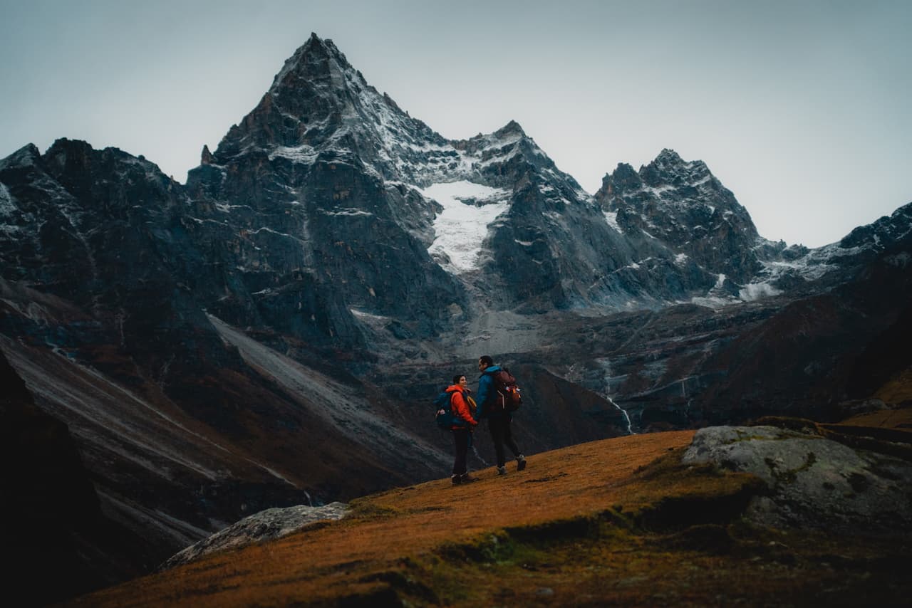 Machhermo Peaks
Morning