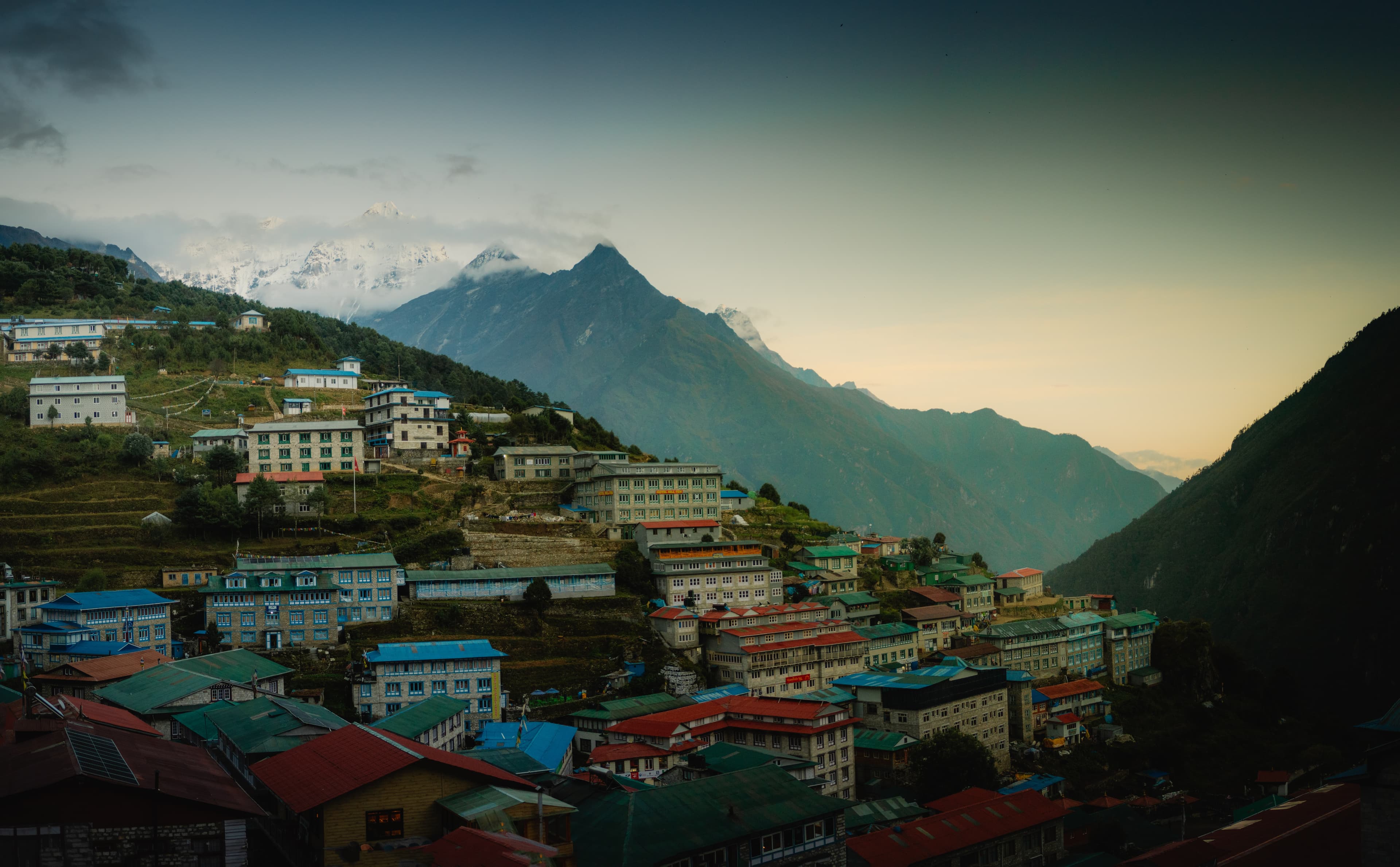 Namche Bazaar
Dusk