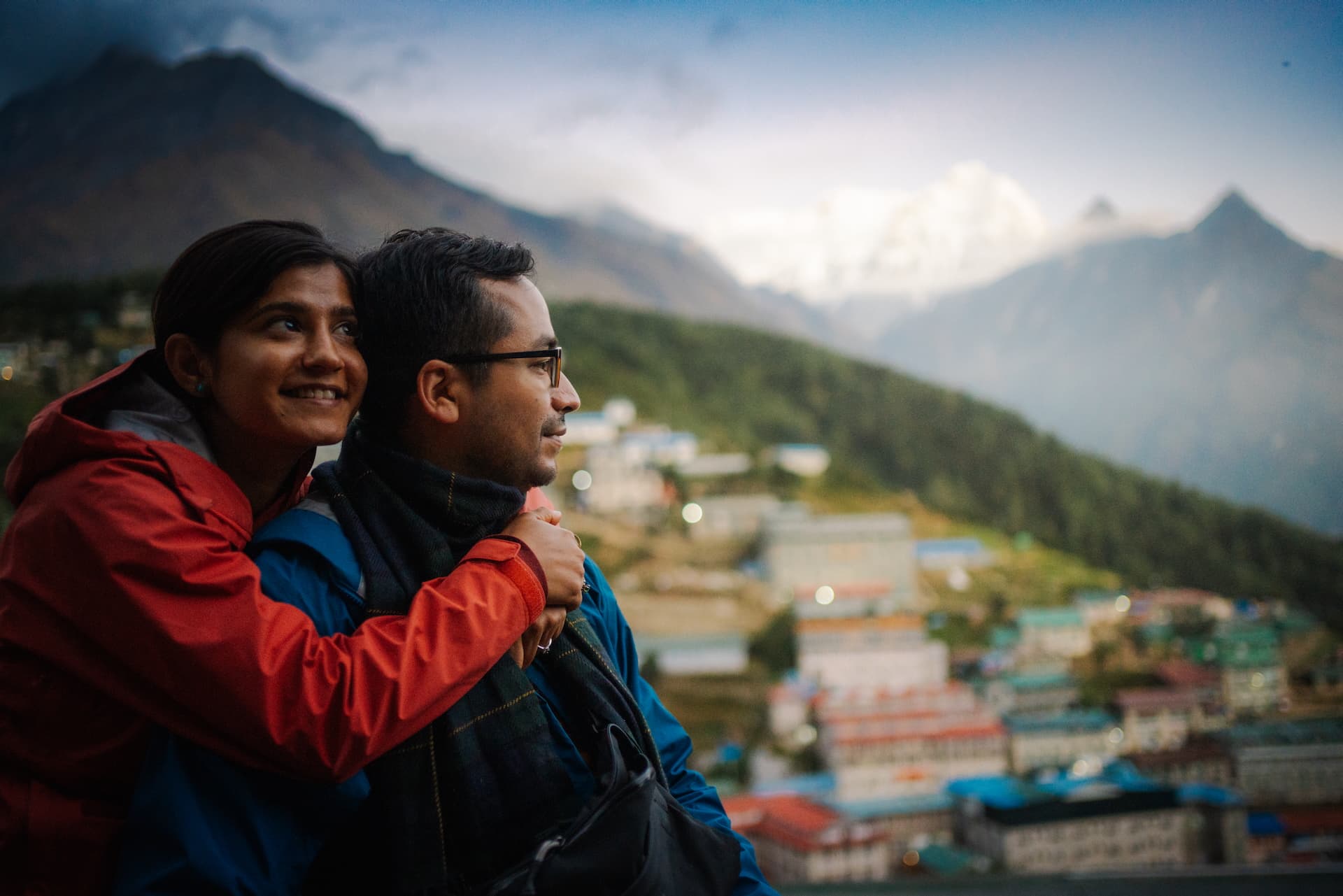 Namche Sunset