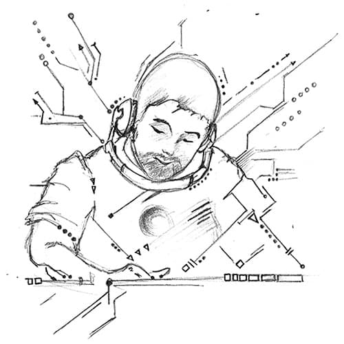 Prayash Thapa Effulgence Nujabes Drawing