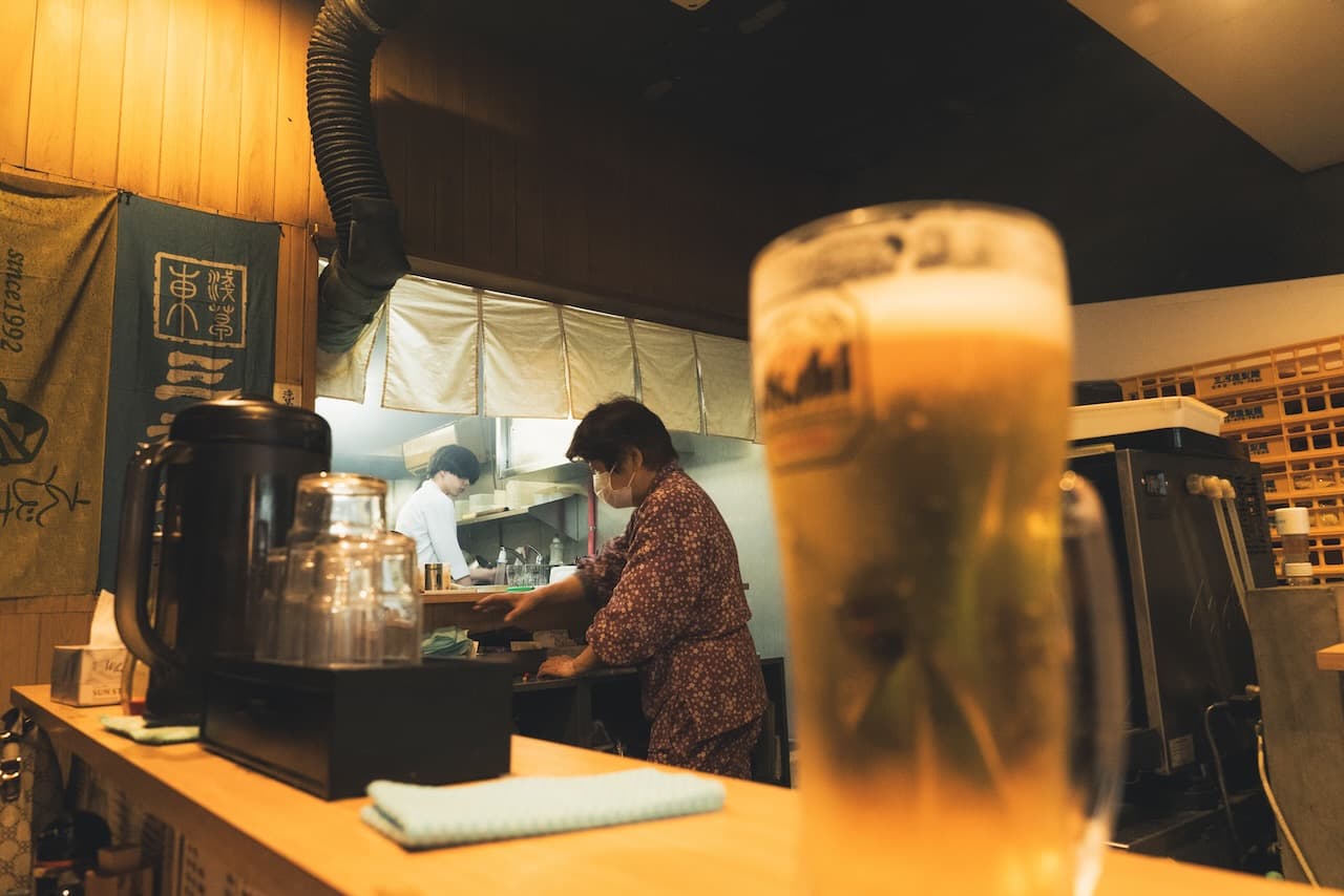 Beer at Ramen
Shop