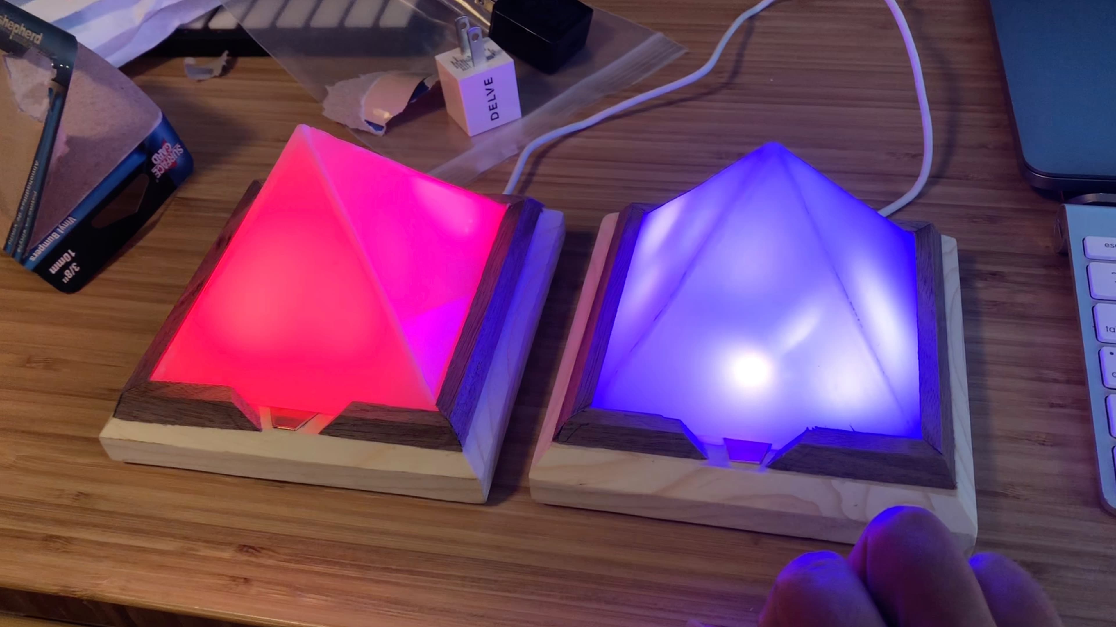 Internet Connected Lamps