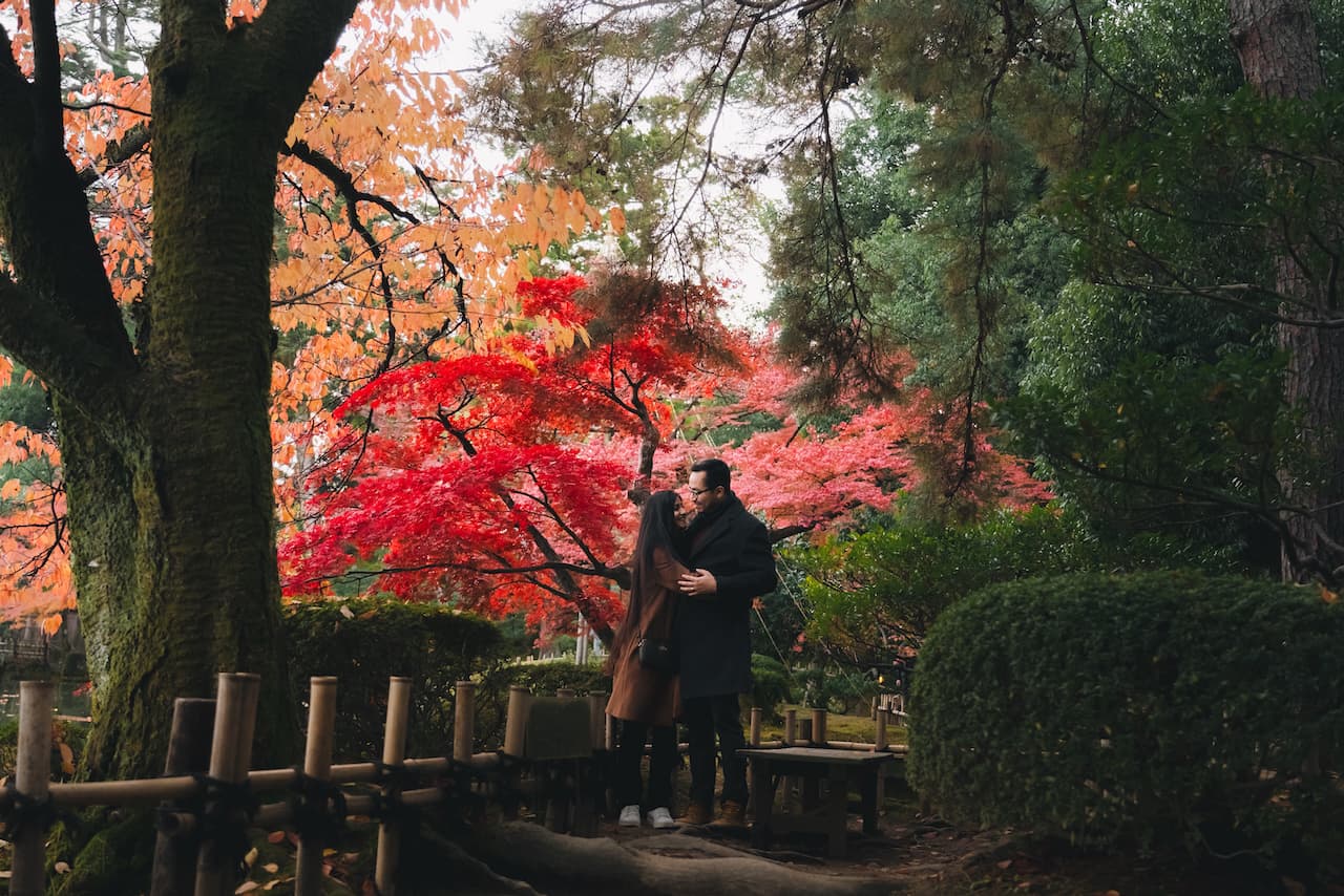 Kanazawa Kenroku-en Garden Portrait