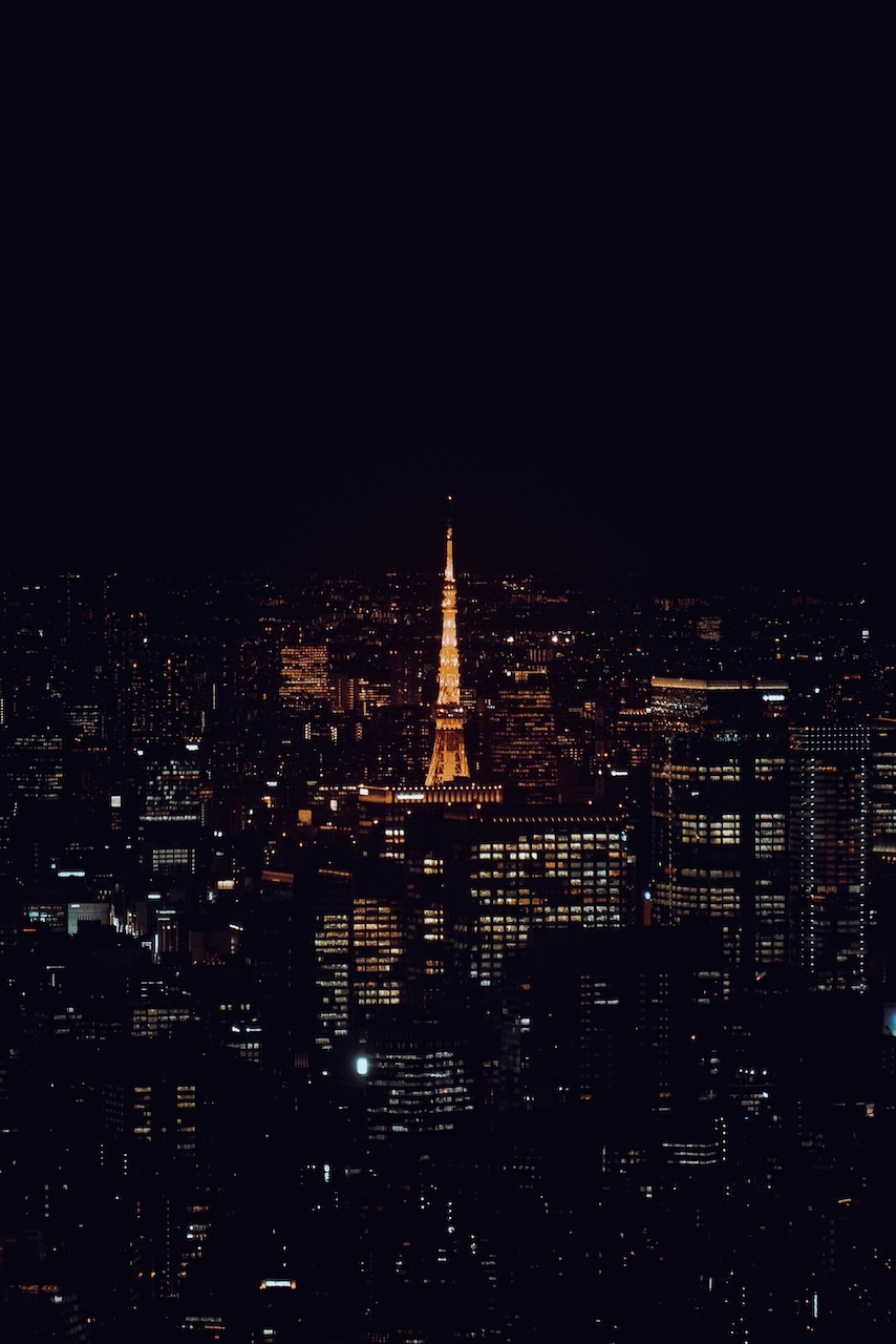 Tokyo Tower From Afar